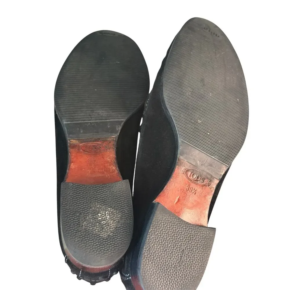 Tod’s Black Suede Loafer  - 39.5